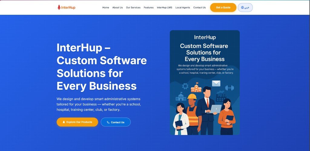 InterHup – Custom Software Solutions for Every Business